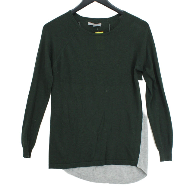 Oliver Bonas Women's Top UK 10 Green Polyester with Acrylic, Wool