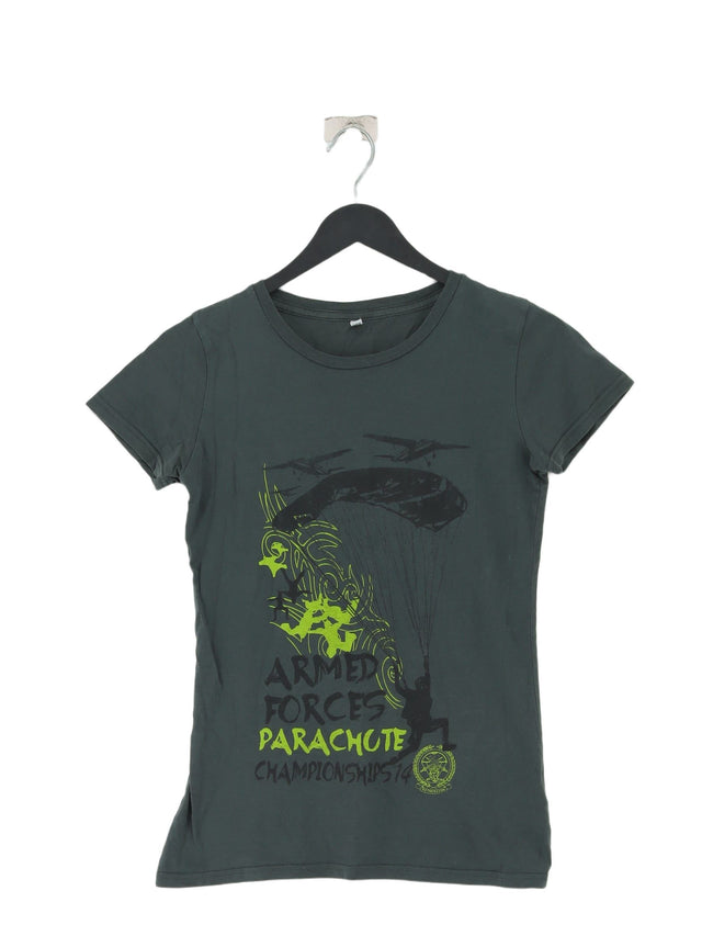 Rapanui Women's T-Shirt UK 8 Green 100% Cotton