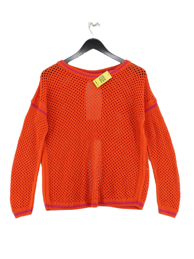 Next Women's Jumper M Orange 100% Other