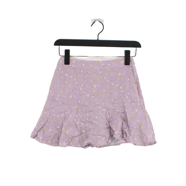 Hollister Women's Shorts XS Purple 100% Viscose