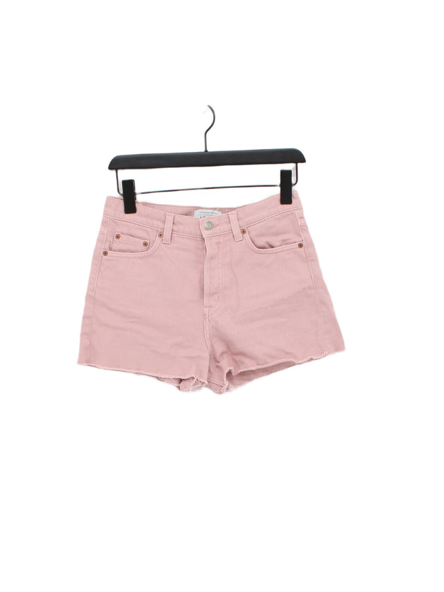 & Other Stories Women's Shorts W 28 in Pink 100% Cotton