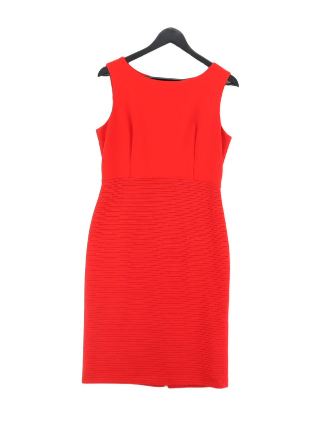 Betty Jackson Women's Midi Dress UK 12 Red