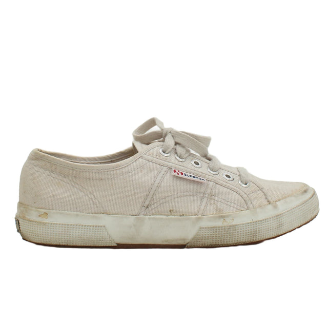 Superga Women's Trainers UK 6.5 White 100% Other