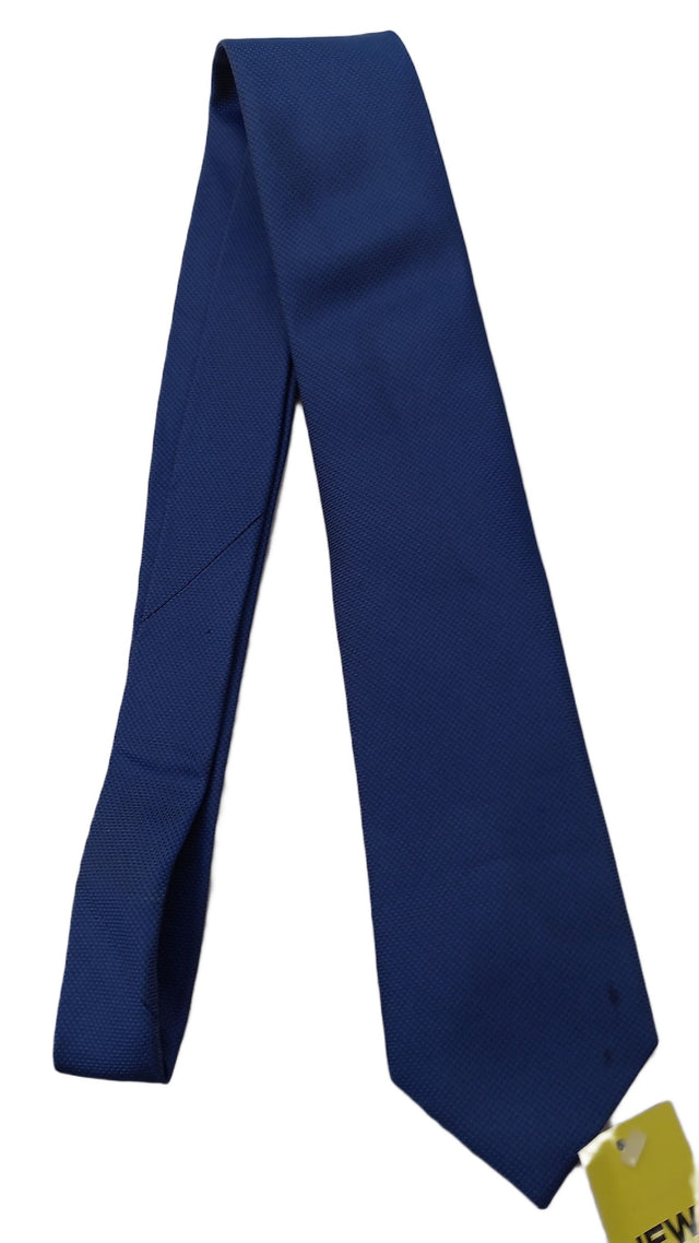 Calvin Klein Men's Tie Blue 100% Silk