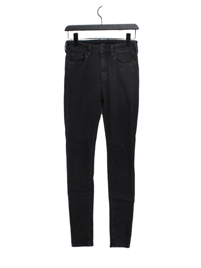 Pepe Jeans Women's Jeans W 27 in; L 32 in Black Cotton with Elastane, Polyester