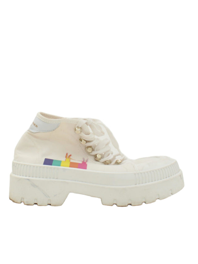 Kurt Geiger Women's Trainers UK 4 White 100% Other