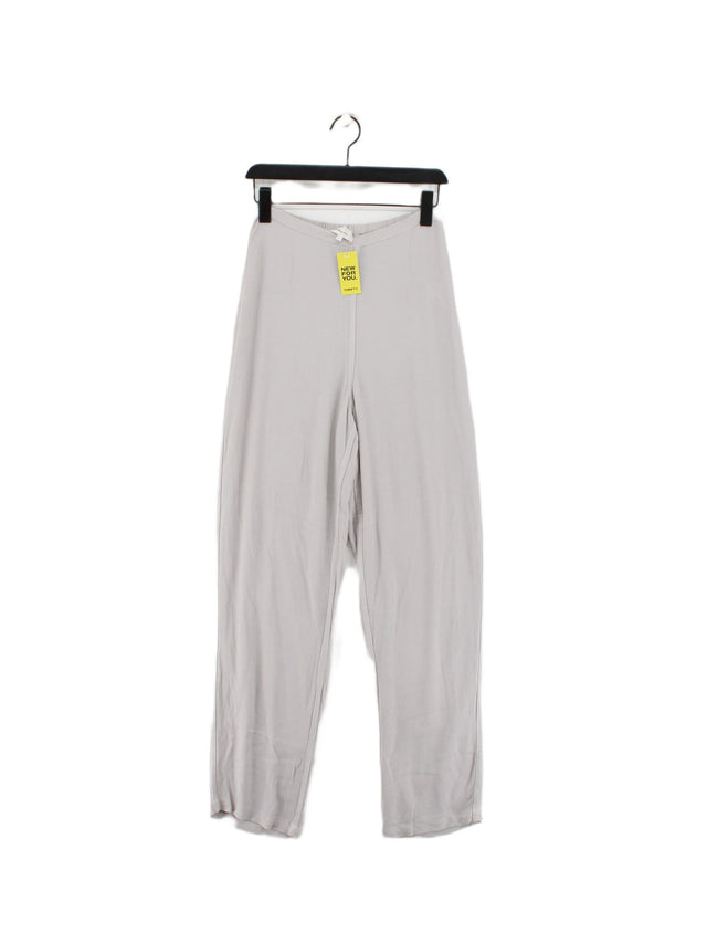 Sahara Women's Suit Trousers W 28 in Grey 100% Viscose