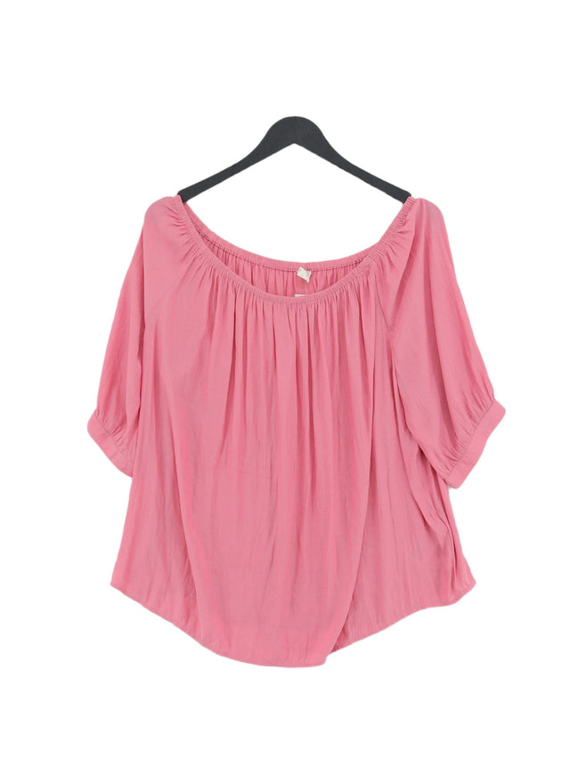 Gap Women's Top L Pink 100% Polyester