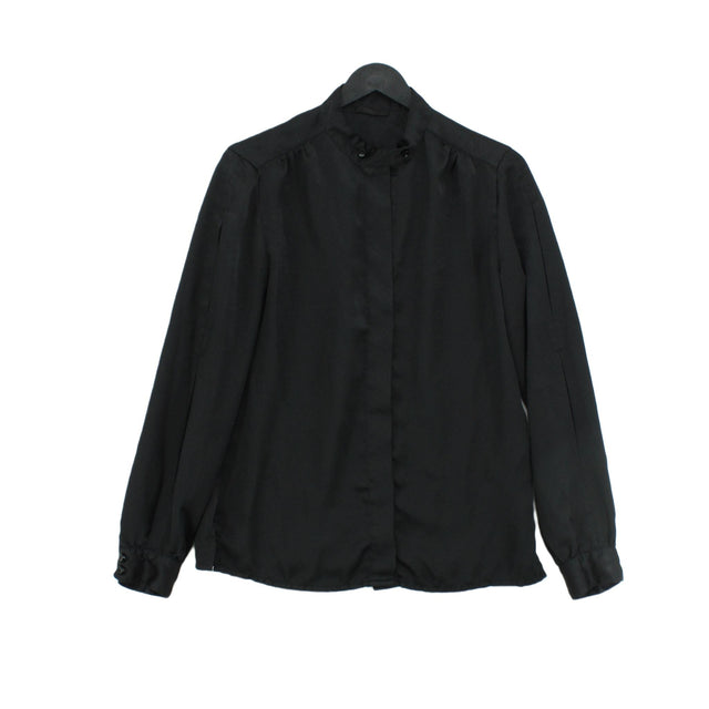 Pinko Women's Blouse UK 10 Black 100% Polyester