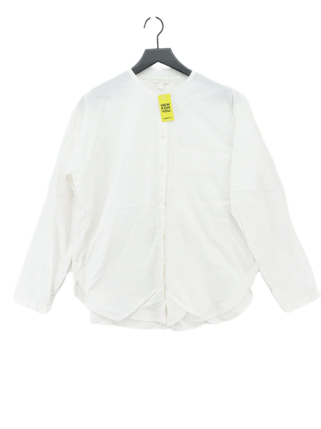 COS Men's Shirt Chest: 40 in White 100% Cotton