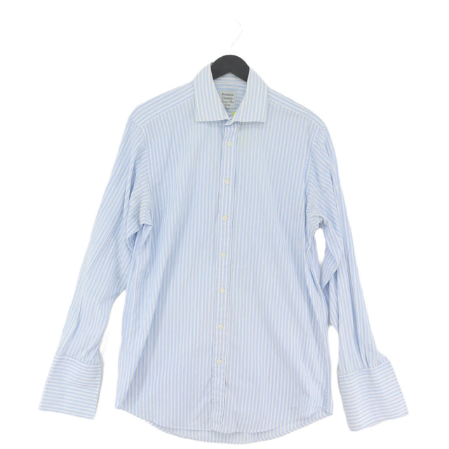Roderick Charles Men's Shirt Chest: 15 in White 100% Cotton