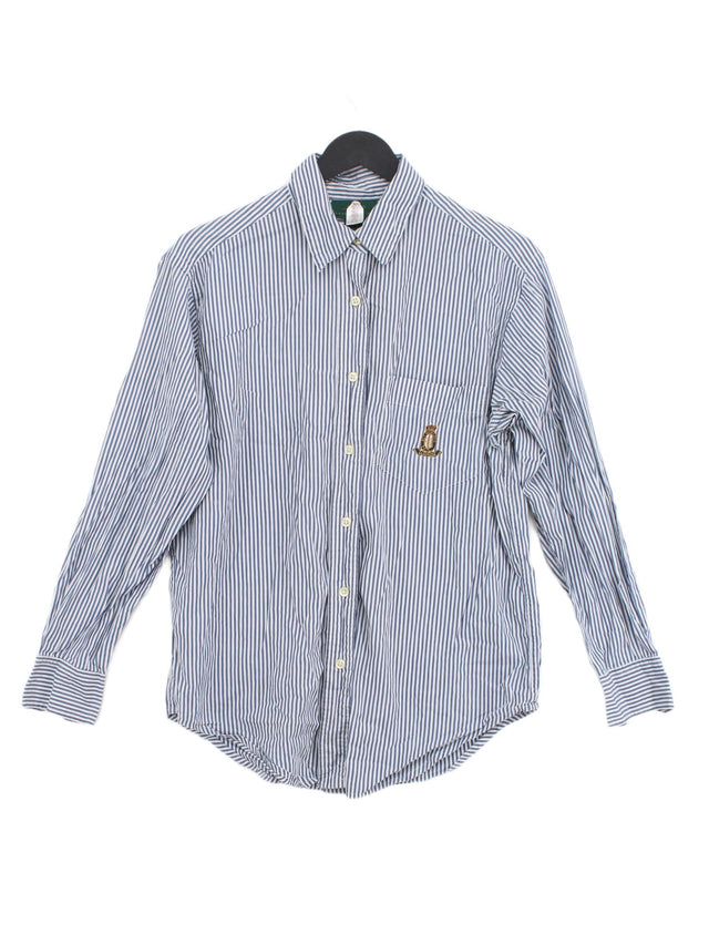 Ralph Lauren Women's Shirt UK 6 Blue 100% Cotton