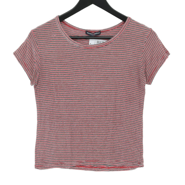Brandy Melville Women's T-Shirt Multi Cotton with Lyocell Modal