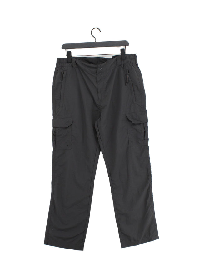 Mountain Warehouse Women's Trousers UK 6 Grey 100% Nylon