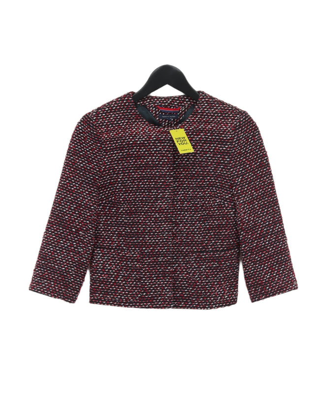 Tommy Hilfiger Women's Blazer UK 4 Multi Polyester with Acrylic, Wool