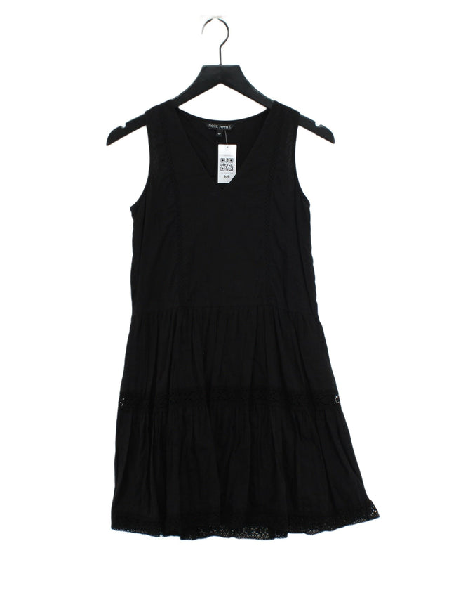 Next Women's Mini Dress UK 6 Black 100% Cotton