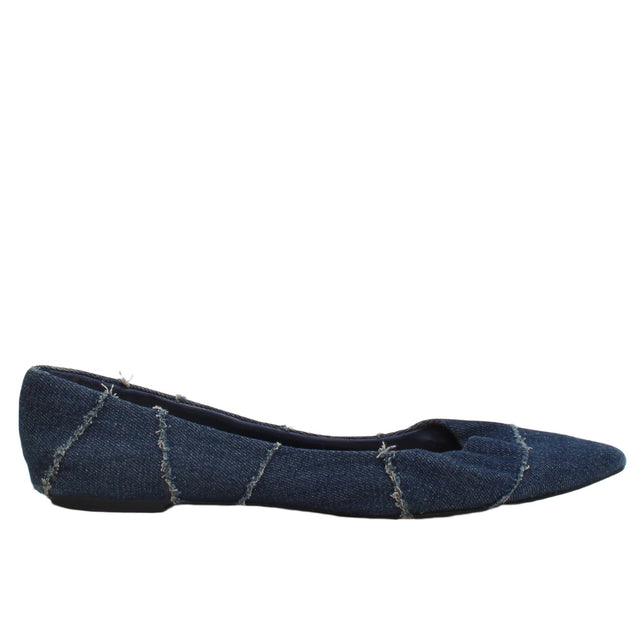 Aldo Women's Flat Shoes UK 5.5 Blue 100% Other