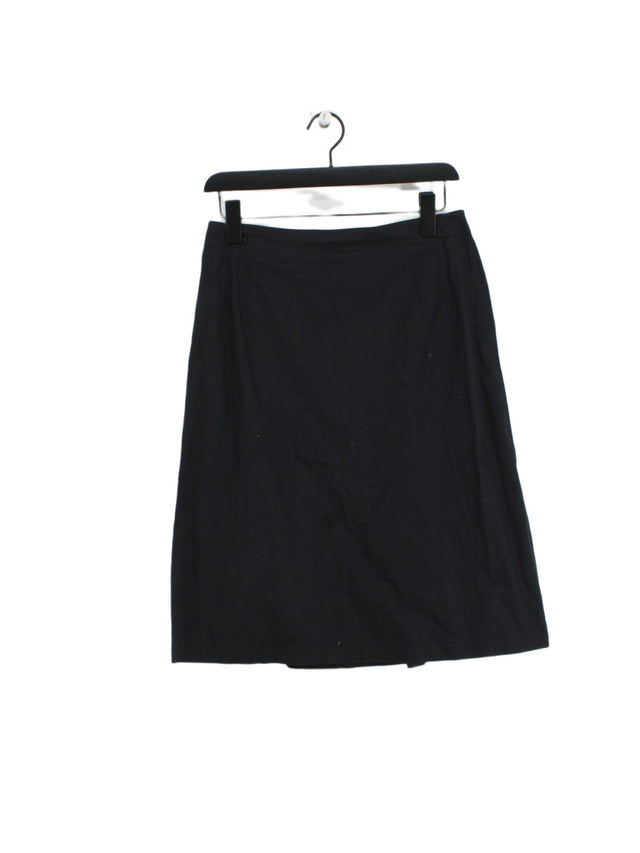 Tara Jarmon Women's Midi Skirt UK 12 Black 100% Other