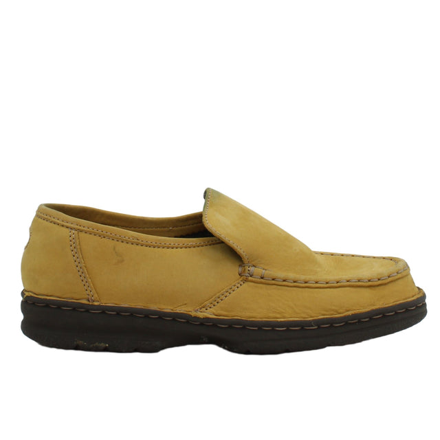 G.H. Bass&Co. Women's Flat Shoes UK 3.5 Yellow 100% Other