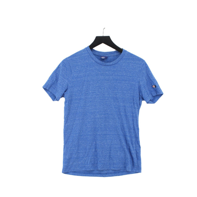 Champion Men's T-Shirt M Blue 100% Other