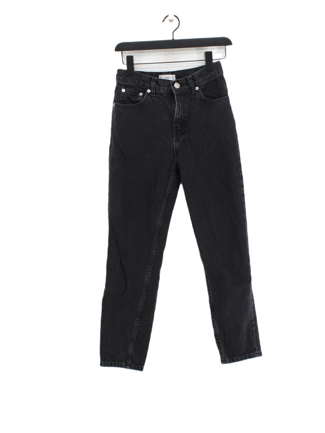 MNG Women's Jeans UK 6 Grey 100% Cotton