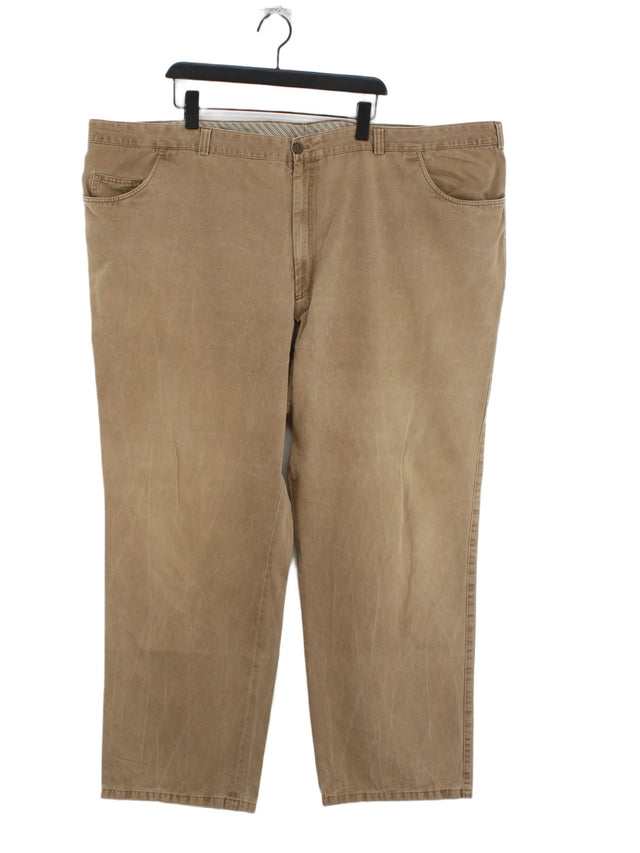 Oakman Men's Jeans XL Tan 100% Cotton