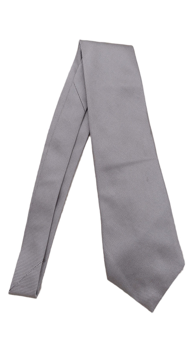Hilditch & Key Men's Tie Grey 100% Silk