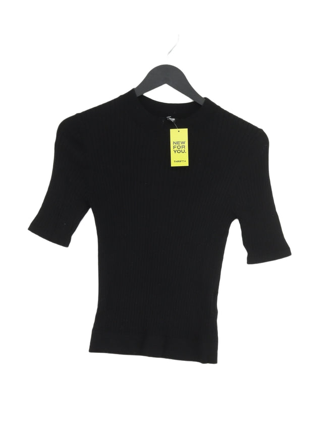 Uniqlo Women's T-Shirt M Black 100% Wool