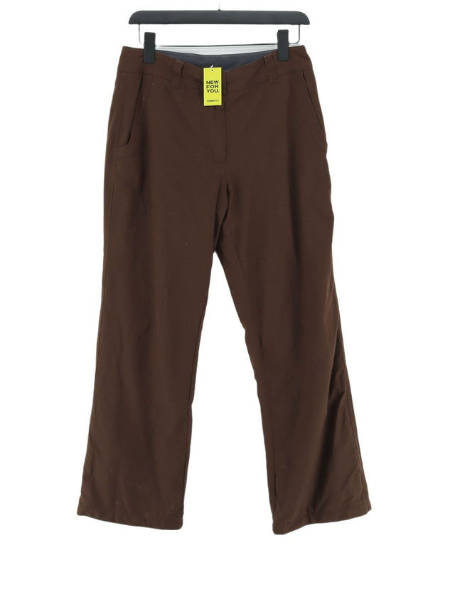 Rohan Women's Suit Trousers UK 10 Brown Polyamide with Elastane