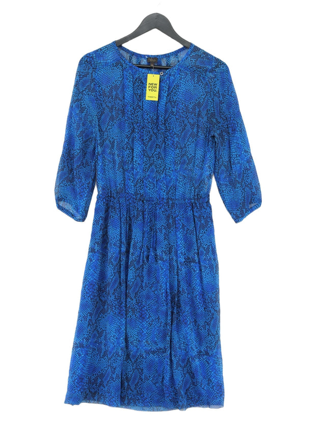 T. Babaton Women's Midi Dress S Blue 100% Polyester