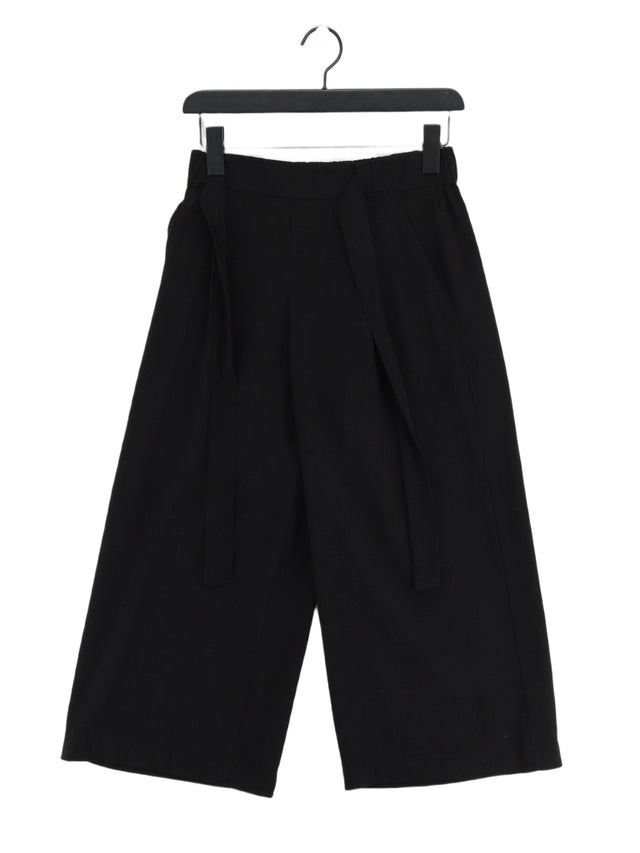 Zara Women's Trousers XS Black Polyester with Elastane