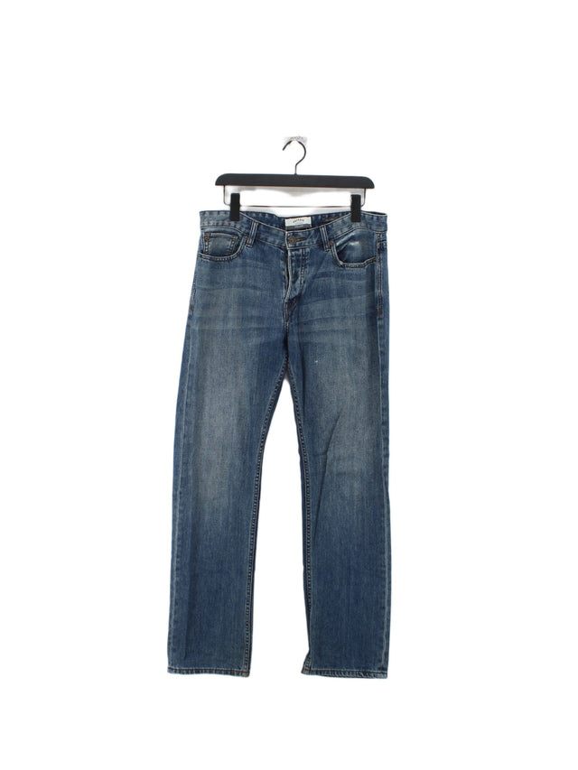 FatFace Men's Jeans W 36 in Blue 100% Cotton