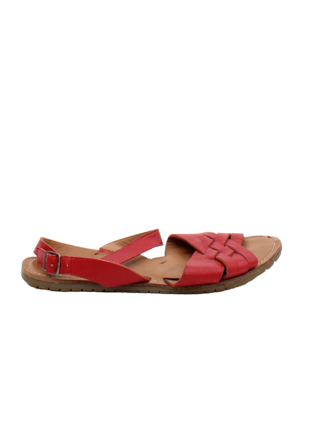 Seasalt Women's Sandals UK 6 Red 100% Other