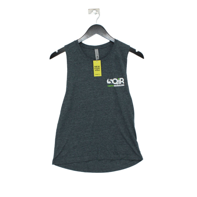 Next Level Apparel Women's T-Shirt S Grey Polyester with Cotton