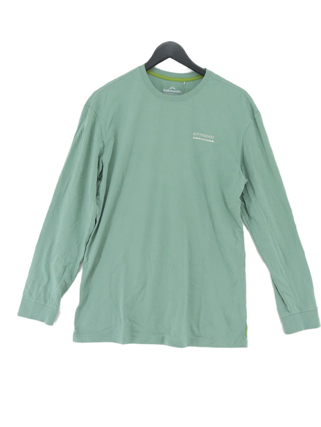 Kathmandu Men's T-Shirt M Green 100% Cotton