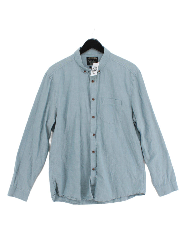 Burton Men's Shirt XL Blue 100% Cotton