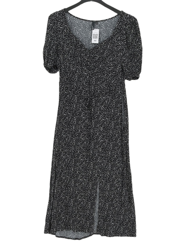 Nobody's Child Women's Maxi Dress UK 12 Black 100% Viscose