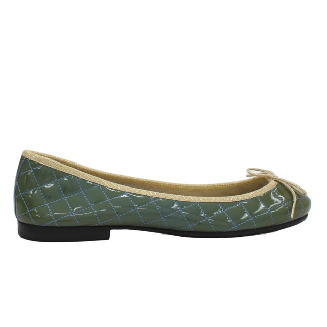 Jane Wink Worth Women's Flat Shoes UK 5 Green 100% Other