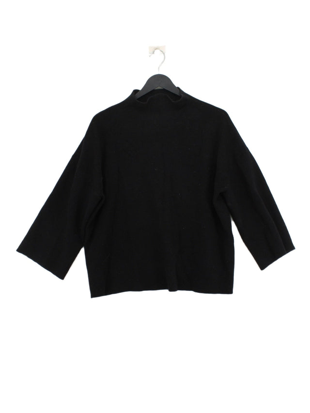 La Redoute Women's Jumper M Black Viscose with Polyamide, Polyester
