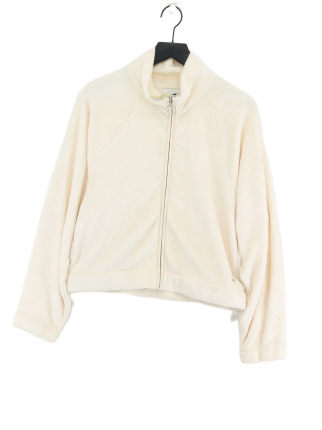 Hollister Women's Jumper M Cream 100% Polyester