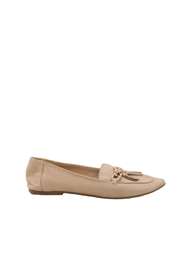 London Rebel Women's Flat Shoes UK 4.5 Cream 100% Other