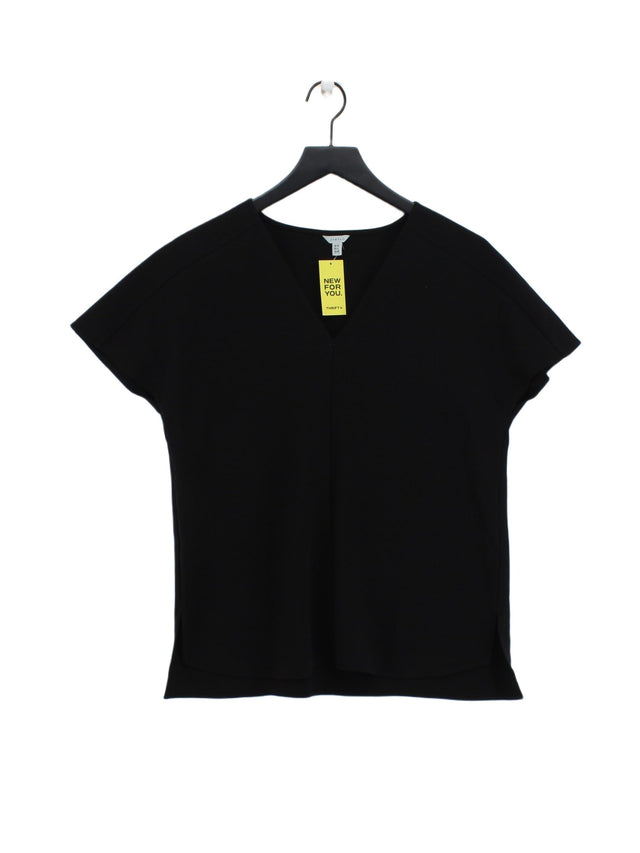 Jigsaw Women's Top UK 10 Black Other with Polyester