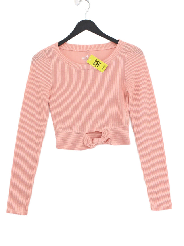 Hollister Women's Top XS Pink 100% Other