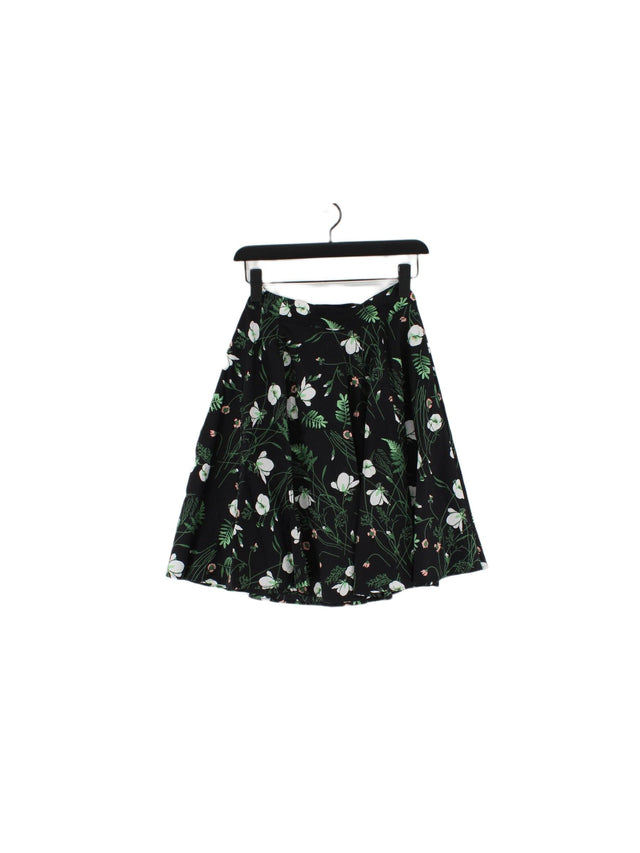 Abercrombie & Fitch Women's Midi Skirt XS Black 100% Cotton