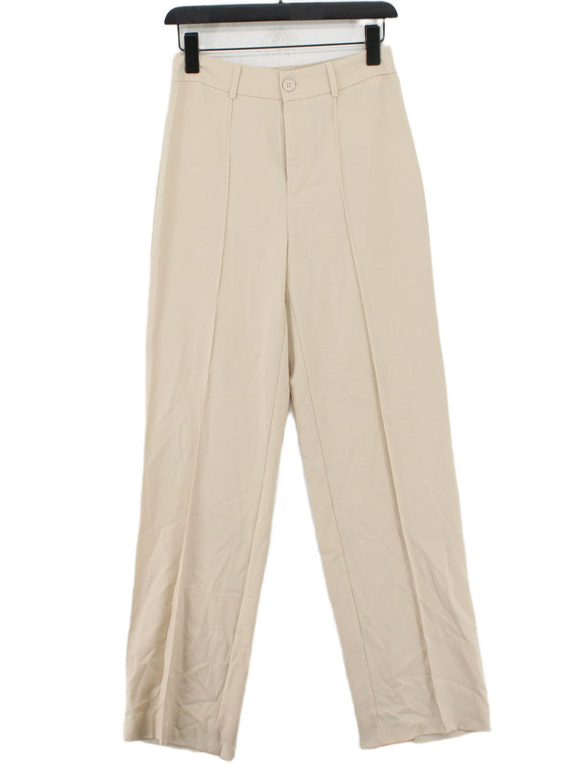 Stradivarius Women's Suit Trousers UK 8 Tan 100% Other