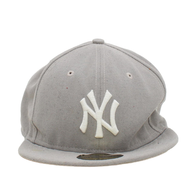 New Era Men's Hat M Grey 100% Polyester