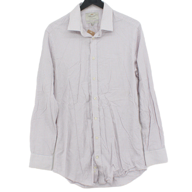 Hawes & Curtis Men's T-Shirt Collar: 15.5 in White 100% Cotton