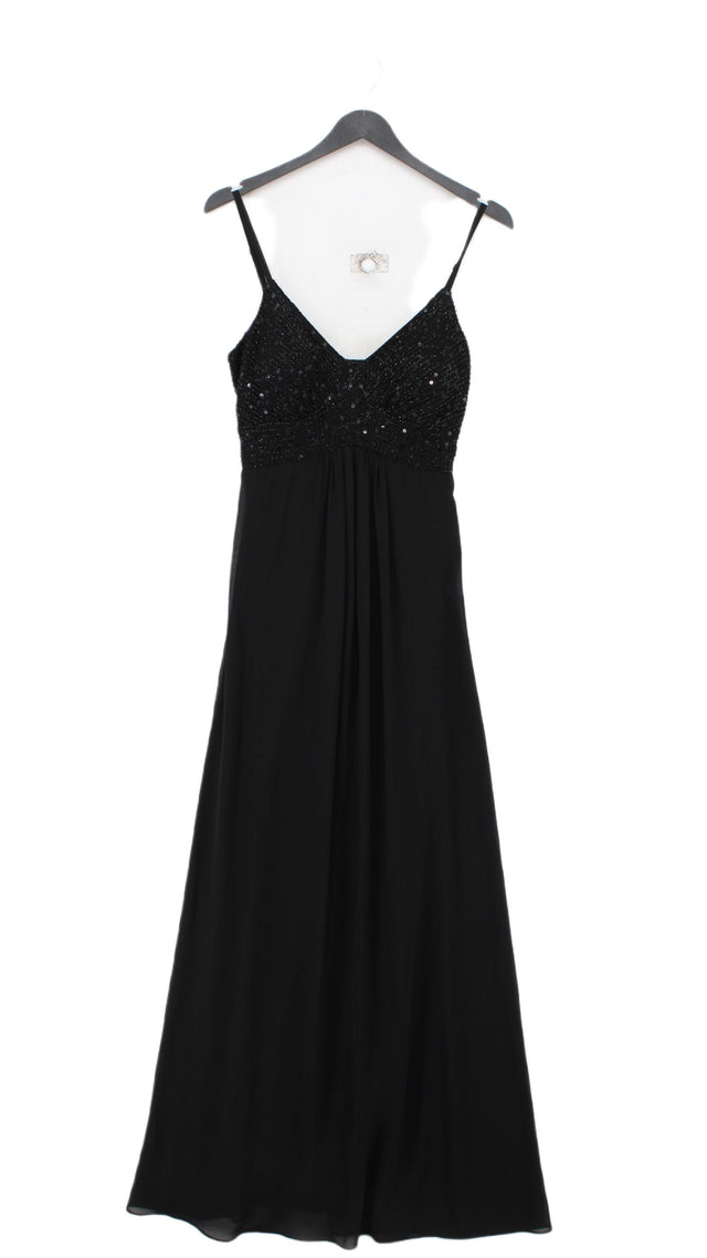 Ariella Women's Maxi Dress UK 10 Black 100% Polyester