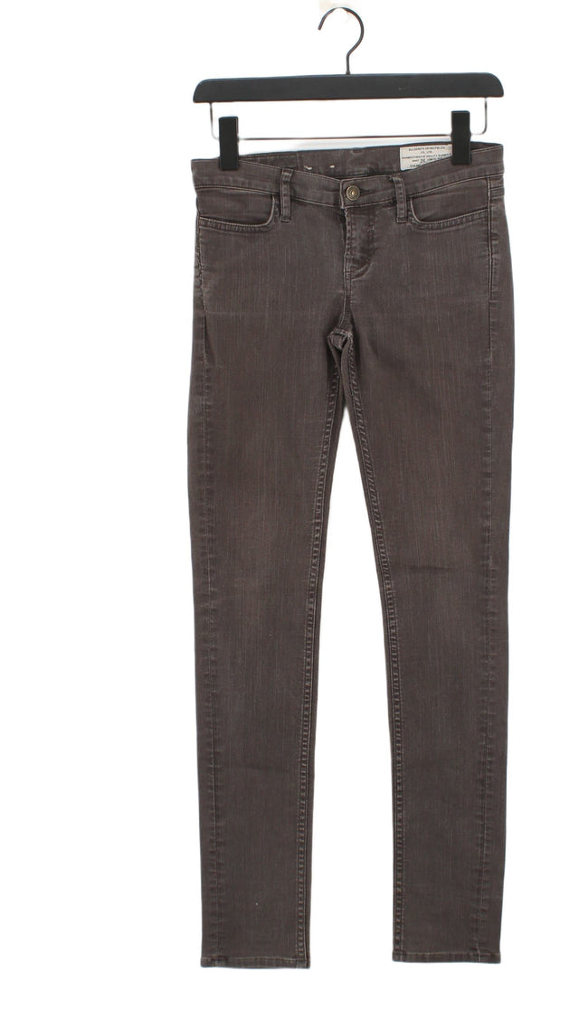 AllSaints Women's Jeans W 26 in Grey 100% Other