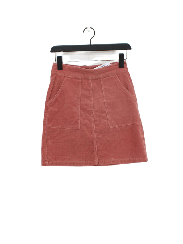 Warehouse Women's Mini Skirt UK 8 Pink 100% Other